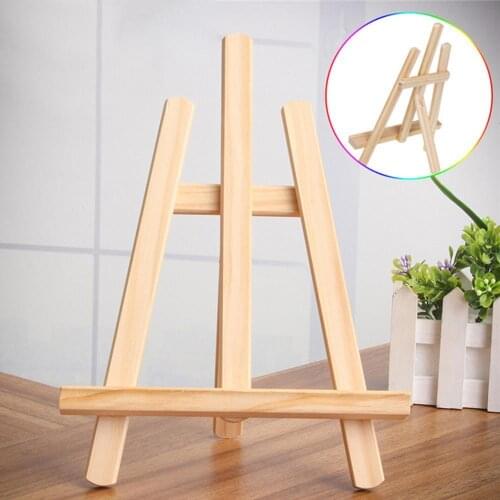 Wooden Adjustable Painting Drawing Stand Easel Frame Artist Tripod Display Shelf Portable Sketching Rack Painting Tool Organizer
