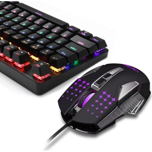 E-Sports Game Mechanical Keyboard And Mouse Set Computer Peripheral USB Wired