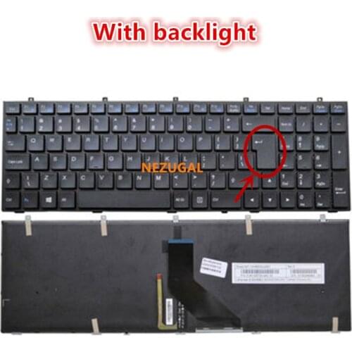 US KEYBOARD FOR CLEVO W350 W350STQ W350SKQ W370 W350ETQ W670SJQ W670 W670SFQ EU keyboard