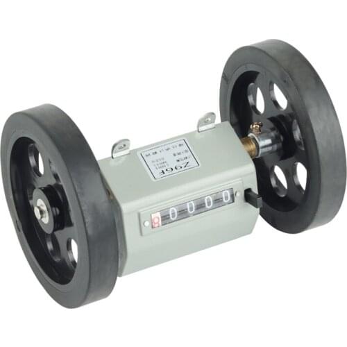 Z96-F Mechanical Length Distance Meter Counter Double Rolling Wheel Mechanical Length 1-99999
