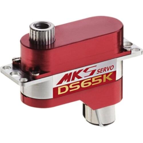 MKS DS65K steering gear hollow cup servo CNC housing metal gear