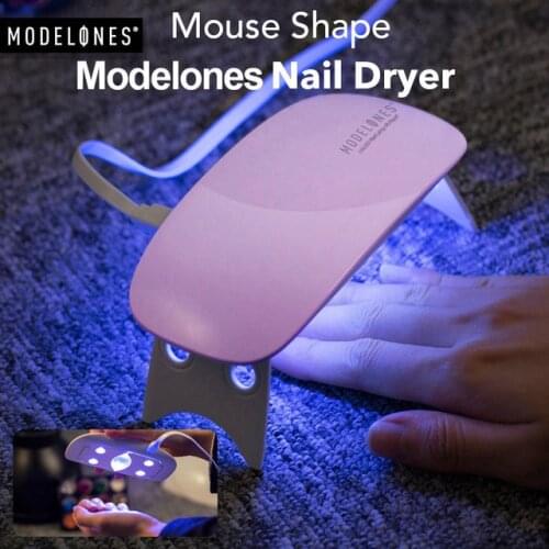 Modelones SUNmini 6w UV LED Lamp Nail Dryer Portable USB Cable For Prime Gift Home Use Gel Nail Polish Dryer Mini USB Lamp