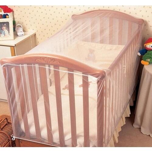 Childrens Crib Mosquito Net Insect Proof Breathable Baby Toddler Newborn Small Bed Mosquito Net Universal Portable Summer
