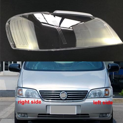 Transparent Lampshade Lamp Shade Headlamp Cover Headlight Shell For Buick GL8 2003 2004 2005 2006 2007