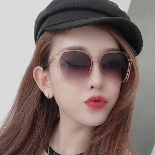 New Fashion Large Frame Sunglasses Men Women Brand Designer Retro Peltate Colorful Sun Glasses Vintage Male Female Goggles UV400
