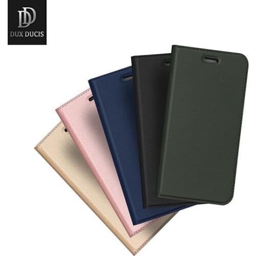 Original Dux Ducis Pu Leather Case For Iphone Se 2020 Coque Luxury Thin Flip Cover Wallet Phone Cases Iphone 7 8 Iphone8 Iphone7