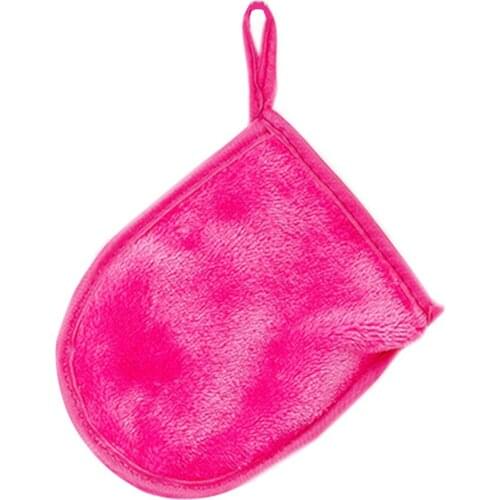 Cleansing Wash Tools Face Towel Gloves Shape Facial Makeup Remover Quick Dry Skin Protection Microfiber Reusable Soft Cloth