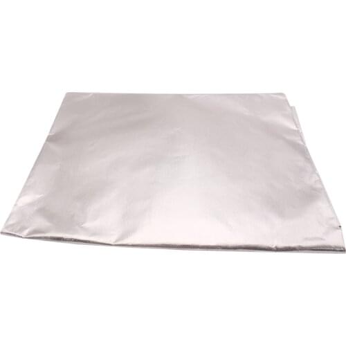 Self Adhesive Car Exhaust Engine Hood Heat Shield Barrier w/Adhesive Layer