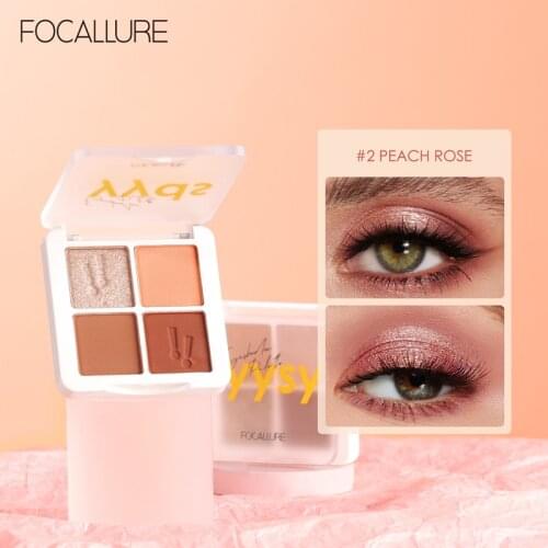 FOCALLURE Eyeshadow Palette Glitter Matte Naked Waterproof Shiny Cosmetics For Womens Beauty