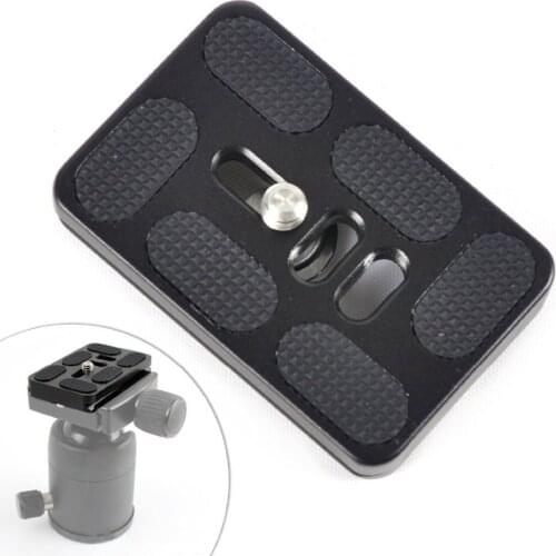 Fittest Universal Quick Release Plate Bracket QR PU60 PU-60 For Benro Head Arca Tripod Sunwayfoto Sirui Kirk Markins