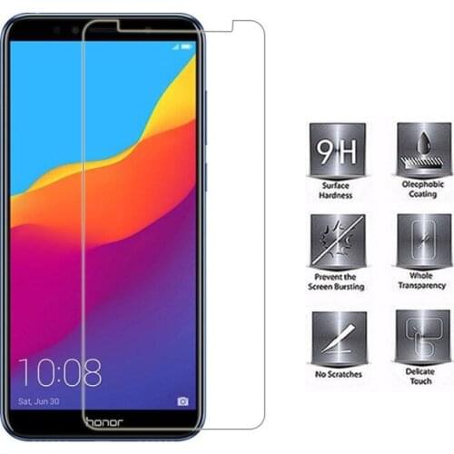 High Clear Explosion-proof Tempered Glass Film for Huawei Honor 7A PRO 5.7inch Front LCD Screen Protector For Huawei Y6 2018