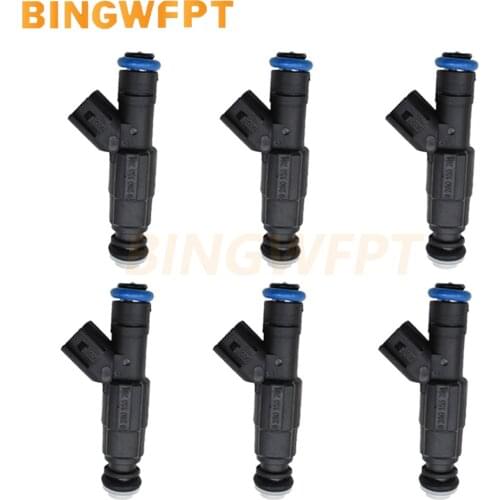 6PCS Fuel Injectors For Cherokee for Grand-Cherokee 0280155784 RL854181 FJ454 0280155287 280155669