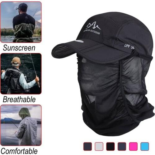 Quick-drying Collapsible Baseball Hat Fashion Unisex Sunscreen Baseball Cap Casual Golf Travel Sports Outdoor Fishing Caps