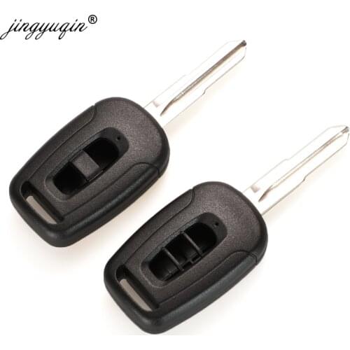 Jingyuqin 2/3 Buttons Remote Key Shell Case Replacemcent for Chevrolet Captiva Fit Holden 5 7 Uncut Blade Fob Cover