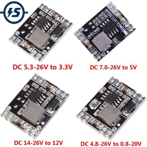 DC-DC Step Down Module MINI Buck Converter Power Supply Circuit Board For Arduino 3A 4.8V-26V to 3.3V 5V 12V 20V
