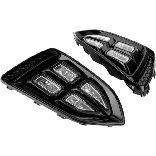 Daytime Running Lamp Daytime Running Lights LED Turning Signal Refitting Fit for Hyundai Accent 2017+ Daytime Running Lights