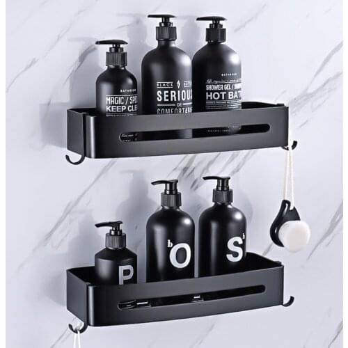 Baking varnish rust-proof punch-free toilet triangle storage rack thickened steel bathroom corner corner wall hanging bath space