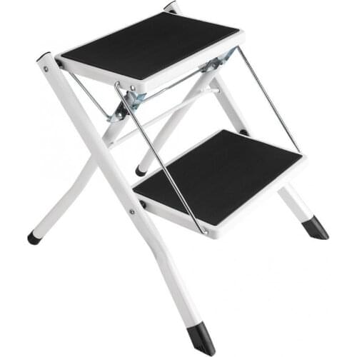 Anti-Slip Little Giant 2 Tread Safety Step Ladder 0-120Kg Each Layer Load Folding Step Stools With Tool Tray