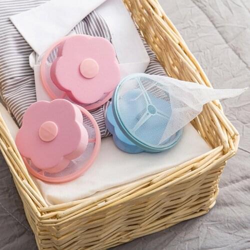 Hair Removal Catcher Filter Mesh Pouch Cleaning Balls Bag Dirty Fiber Collector Washing Machine Filter Laundry Balls Discs