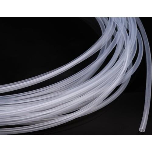 Transparent Flexible Silicone Tube ID 5mm x 6mm OD Food Grade Non-toxic Drink Water Rubber Hose Milk Beer Soft Pipe Connect