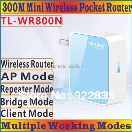 Chinese Firmware High Quality TP-Link TL-WR800N b/g/n 300Mbps Mini Portable WiFi Wireless N300 Router AP Repeater WISP TL WR800N