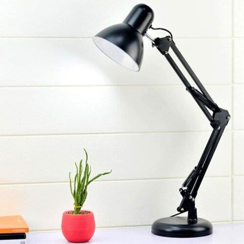 LED Desk Lamp Flexible Table Lamp With LED Bulb Lamps Studio Fill Light Photography Light Flexible Swing Arm Table Light