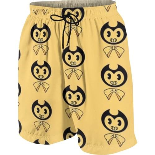 2021 Boy Girl Kids Bendy Toy Shorts Bottoms Summer New Bendy Toy Print Swimming Panties Beach Holiday Shorts