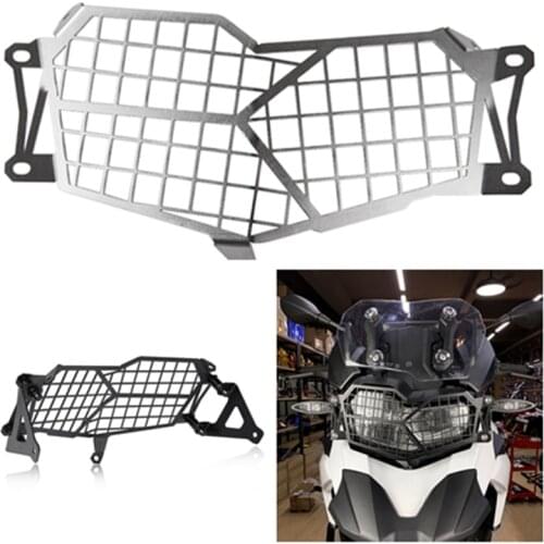 Motorcycle Headlight Guard Screen Protector Lens Cover Head Lamp Grill Mesh Guard for BMW F750GS F 750 GS 2019