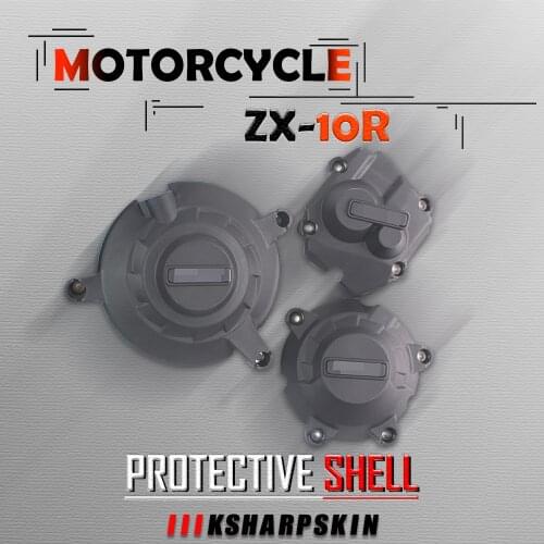 Motorcycles Engine Cover Protection Case for GB Racing For Kawasaki ZX-10R ZX10R 2011-2017 Anti-collision protective shell
