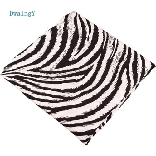 Zebra Pattern Series Imitation Silk Printed Poplin Cotton Fabric For Patchwork DIY,Quilting,Sewing Cloth Scarf Dress Shirt Skirt