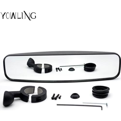 1.75" UTV Rear View Mirror Clamp Center Mount Center View For Arctic Cat Wildcats For Can Am Commander RearView Mirror
