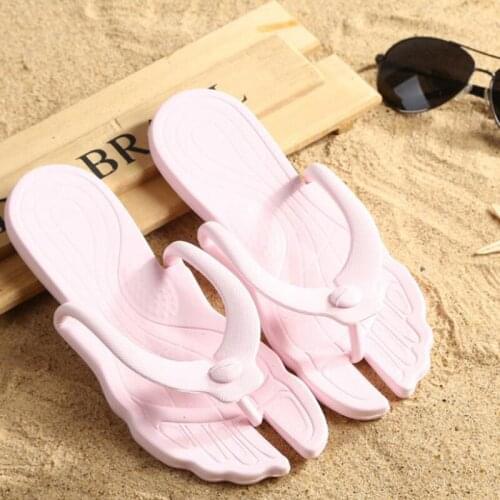 Female Sandals Flip Flop Womens Slippers Summer Folding Travel Portable Slippers Home Flip-Flops Beach Flat Bottomed Light