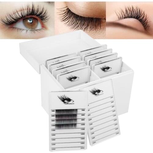 10 Layers false Eyelash Extension Storage Boxes Plastic makeup Eyelash Eyelash Storage Case with drawer