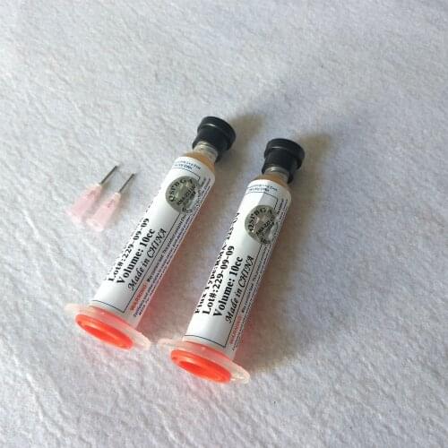 2pcs/lot 10cc RMA-223-UV Flux paste lead-free solder paste solder flux + Needles