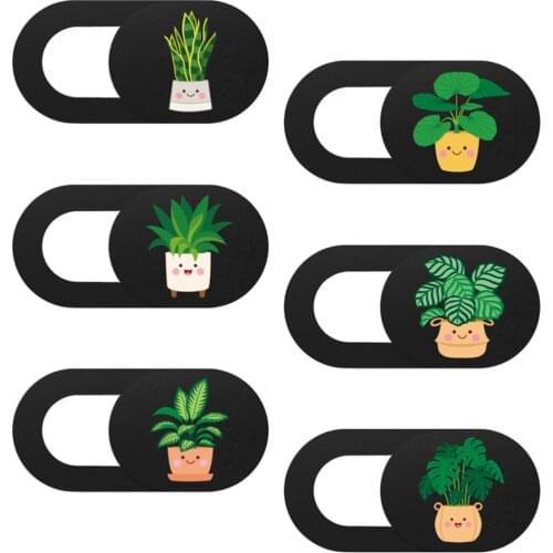 6 PCS Web Camera Cover for Tablet Laptop Privacy Protection Webcam Sliding Cover