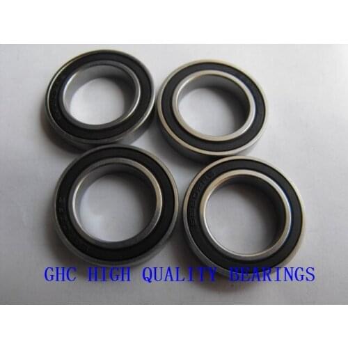 Free shipping 4PCS 20X32X7mm Stainless steel hybrid ceramic ball bearing S61804 2RS CB / S6804 2RS CB ABEC5 bicycle bearing