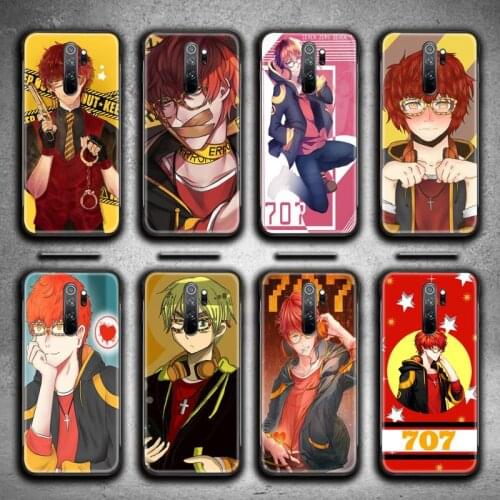 Popular 707 Mystic Messenger Phone Case for Redmi Note 9 8 8T 8A 7 6 6A Go Pro Max Redmi 9 K20 K30 Pro