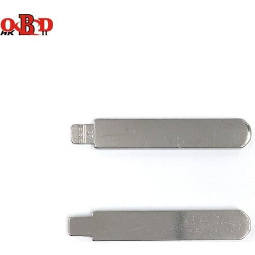 HKOBDII 10 pcs/lot Metal Blank Uncut Flip KD Remote Key Blade Type 25# for All New Honda Accord Fit Odyssey