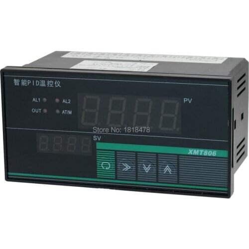 English Instruction XMT-806 Intelligent temperature control instrument PID SSR PV SV 0-999 160*80mm
