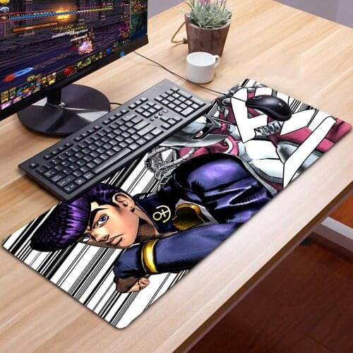 Anime Mousepad JoJos Bizarre Adventure Gaming Accessories Mouse Pad Tapis De Souris Mausepad Alfombrilla Raton Tappetino Mouse