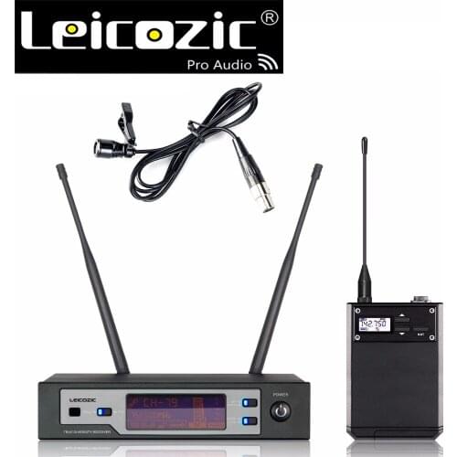 Leicozic Digital Wireless Microphone 615-655Mhz PLL Dual CPU microfono inalambrico true diversity microfone sem fio mikrofon mic