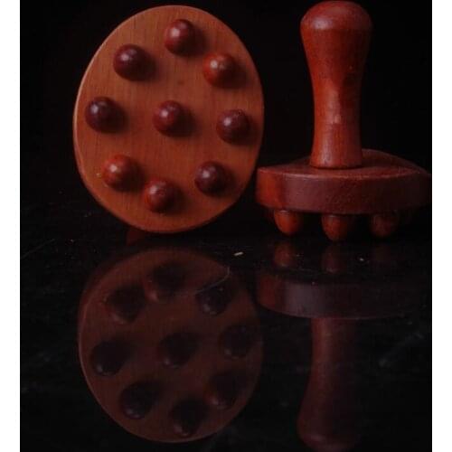 2pcs Vietnam Rosewood/fragrant wood back Massage tool Body massager GuaSha Scrape Therapy Promote blood circulation health care