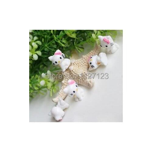 Free shipping!!30pcs 10x12x15mm Resin KT Stuffings for mini glass bottles,Glass Globe Jewelry,glass globe