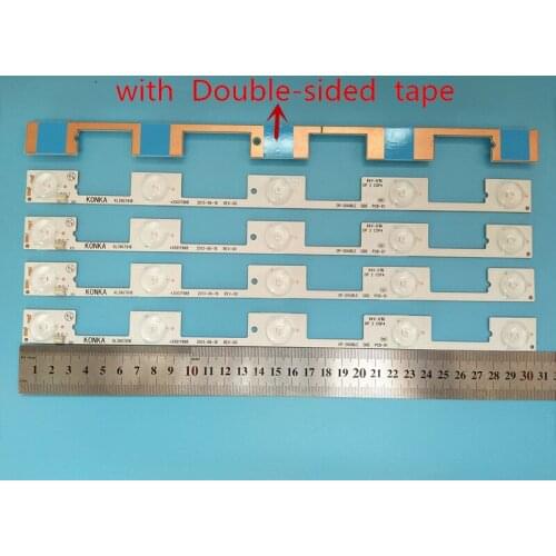 New 100 Pieces/lot 5LED*6V 307mm LED backlight strip bar for KL39GT618 35017988