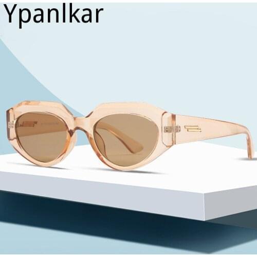 New Women Rectangle Vintage Sunglasses Brand Designer Retro Points Sun Glasses Female Lady Eyeglass Cat Eye Driver Goggles
