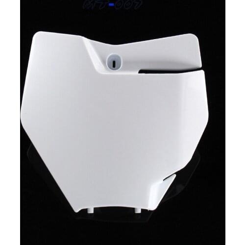 Front Name Number Plate number plate panel Dirt Bike Motocross Enduro Motorcycle For 2016 2017 MXSX SXF 125 250 350 450 530