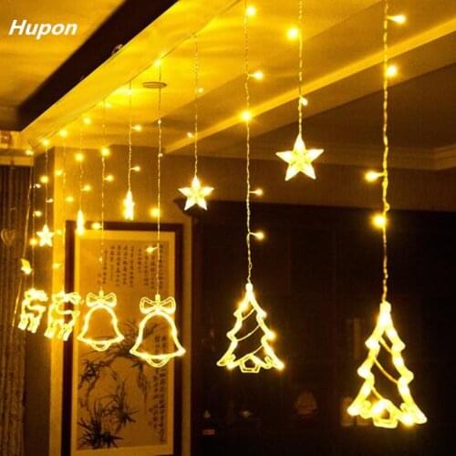 Christmas Decorations for Home LED Lamp String Christmas Lights Decoration Holiday Lights Curtain Lamp 220v Wedding Fairy Light