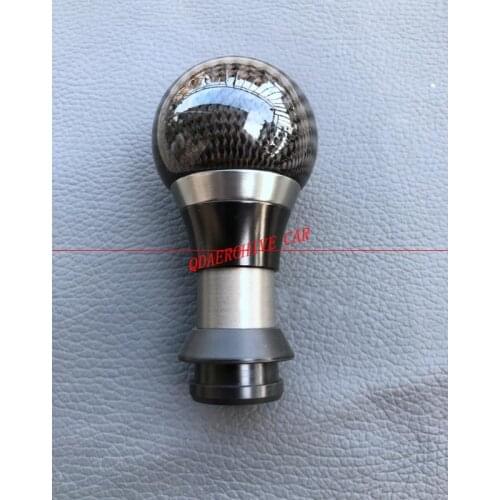 QDAEROHIVE carbon fiber gear knob head gear shift knob AT for HONDA 10th civic 2016-2021