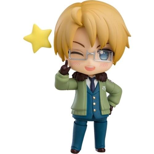 Axis Powers Hetalia World Stars Alfred F. Jones Japan Action Figure Model Modification Ornaments Q Version Figure Model Toys