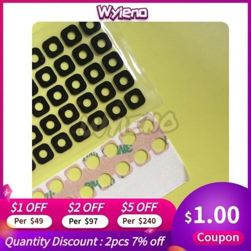 Wyieno 50pcs Camera Glass For Samsung galaxy A6 Plus 2018 A605F / A8 a530 / j4 Plus j6 A10 Back Rear Camera Glass Lens with Glue
